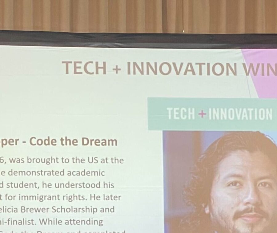 <div class="ctd-news-title">Code the Dream Senior Developer Cruz Núñez Wins “NEXT TECH” Award</div>