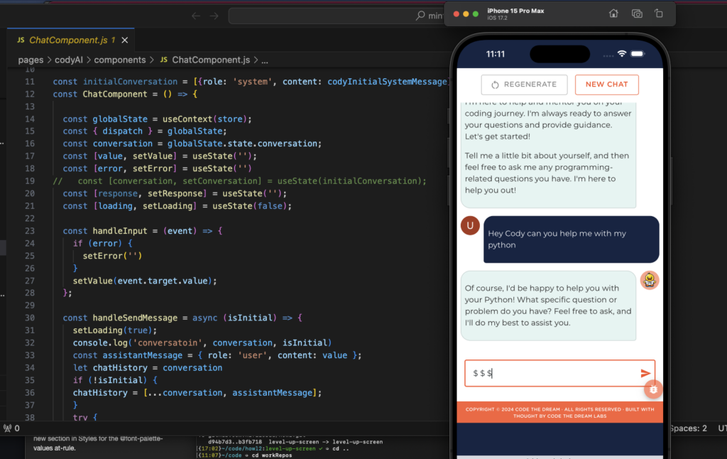 Mobile Apps - Code the Dream