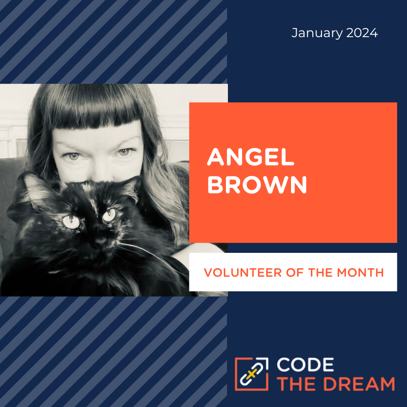 <div class="ctd-news-title">Meet Angel Brown, CTD’s Volunteer of the Month!</div>