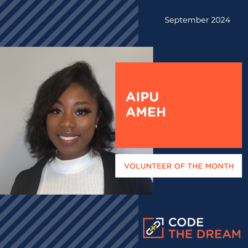 <div class="ctd-news-title">Meet Aipu Ameh, CTD’s Volunteer of the Month!</div>