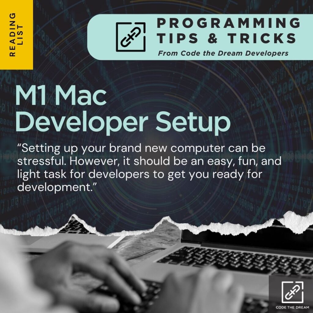 MI Mac Developer Setup: "Setting up your brand new computer can be stressful. However, it should be an easy, fun, and light task for developers to get you ready for development."